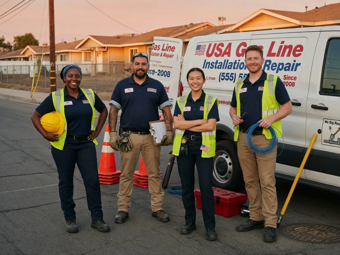 Gas Line Installation company in Leasburg, NC